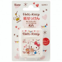 日本 SKATER HELLO KITTY 便攜香皂紙 (蘋果味)